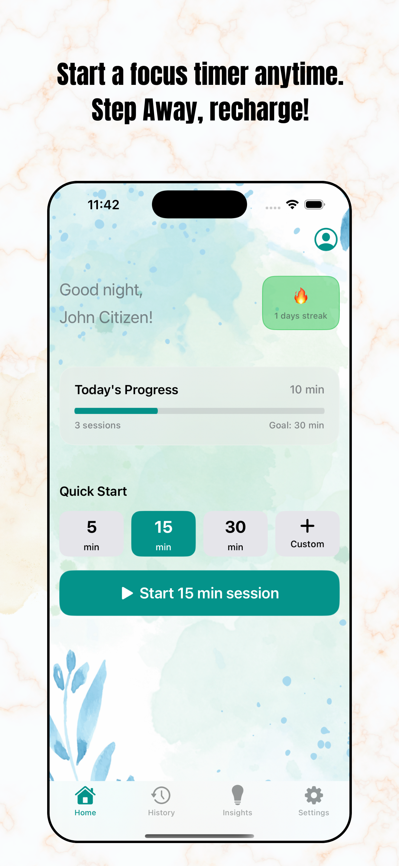 Track your progress