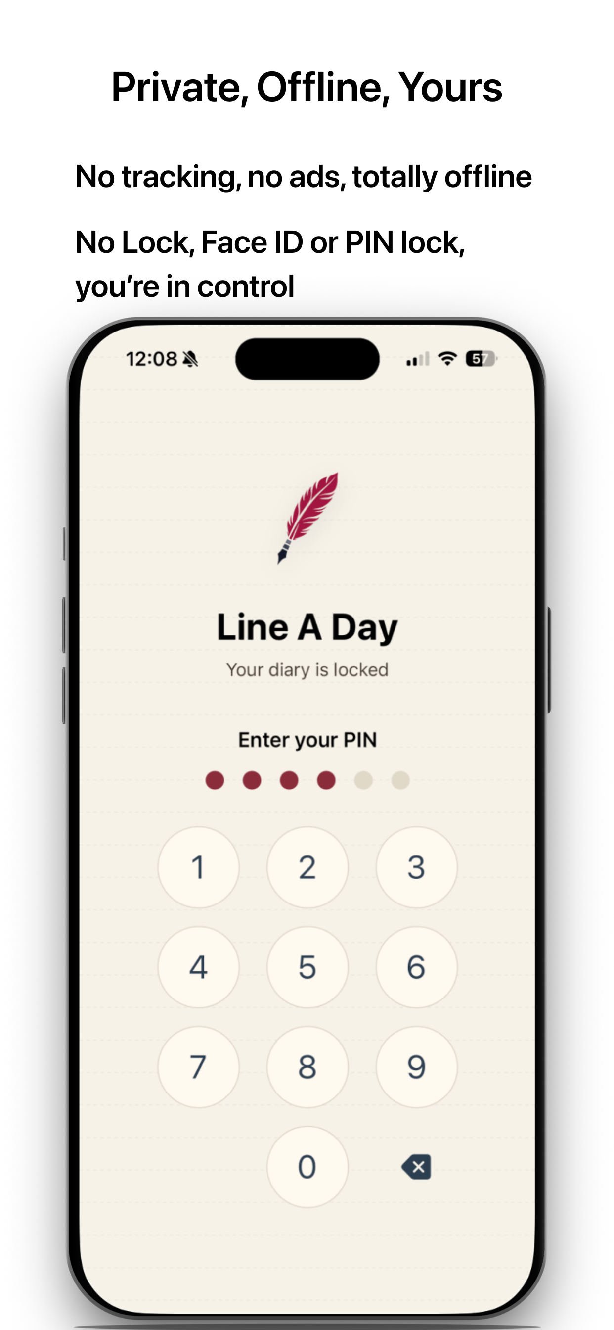 Your diary, beautifully designed